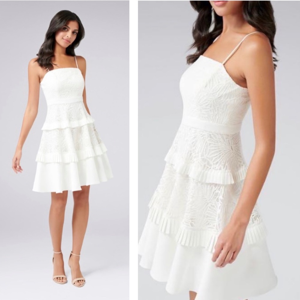Ever New Angel Strappy Spliced Lace Dress - Picture 2 of 14